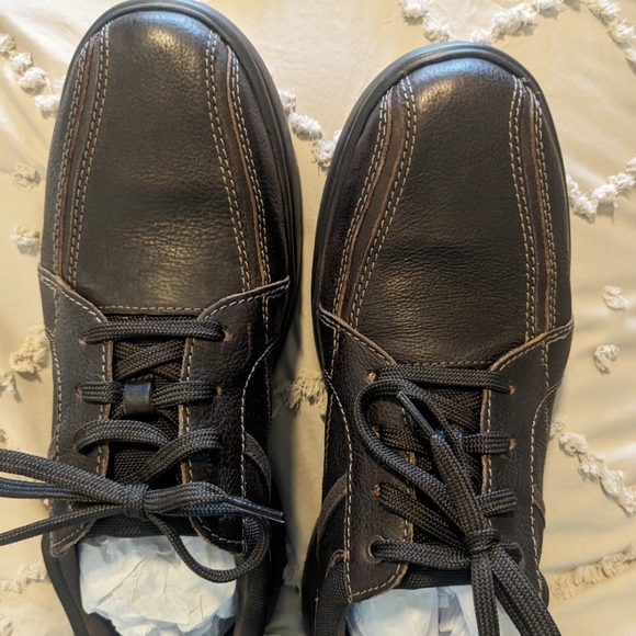 Men's Clark CK Bradley Walk Brown Leather - Picture 1 of 8